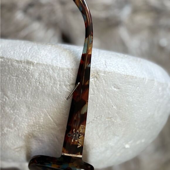 Prada PR 17PS Sunglasses oversize gradient dress glasses round accessory eyewear - Picture 10 of 10